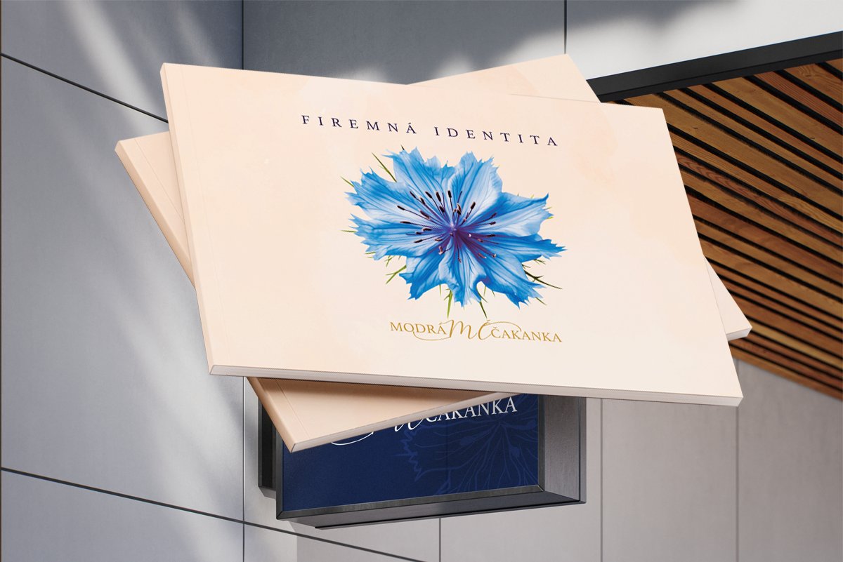 Branding a firemná identita Modrá Čakanka